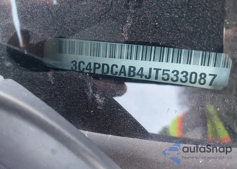 2018 Dodge Journey Se z USA, uszkodzony, nr VIN 3C4PDCAB4JT533087